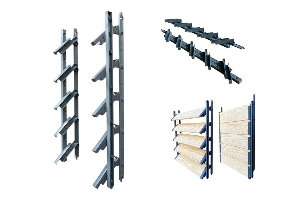 Uchwyt opensystem do żaluzja tarasowa montażu system ruchome deseczki