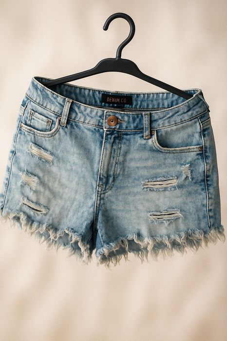 Spodenki damskie S dżinsowe