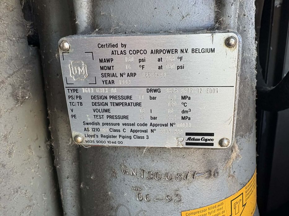 Kompressor śrubowy Atlas Copco GA 22 kw