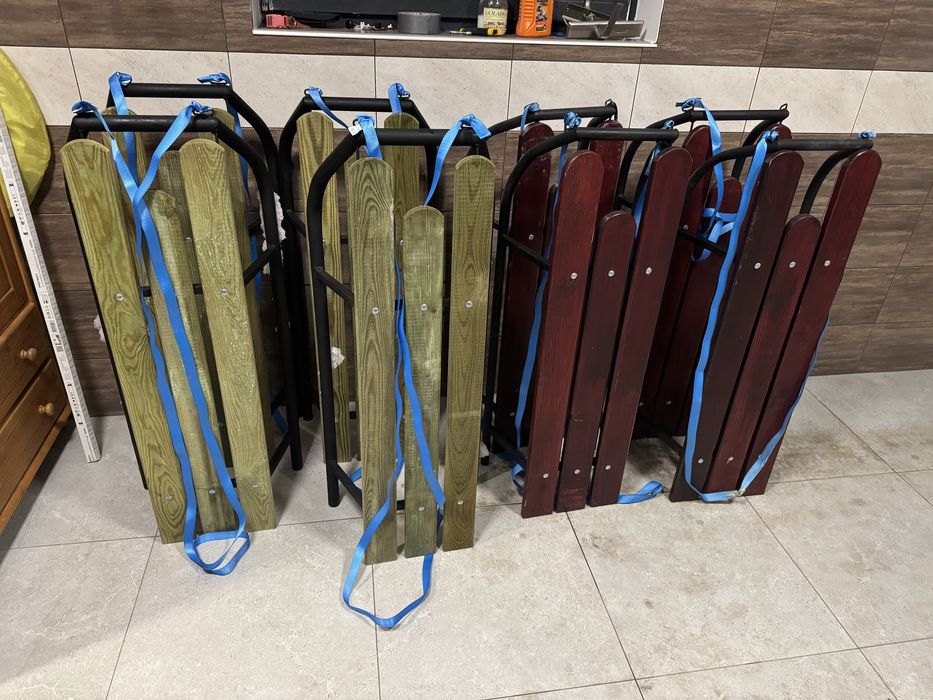 Sanki zimowe – solidne, NOWE