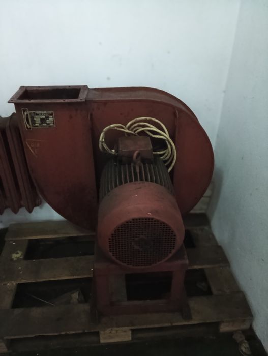 Wentylator przemysłowy promieniowy turbina 15kW