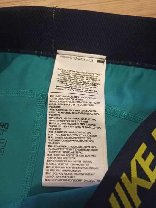 Spodnie 3/4 Nike Pro r. S