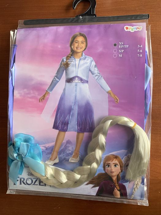 Disfarce da frozen