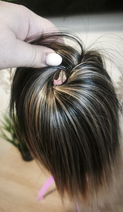 Хвіст на зажимі, хвіст резинка