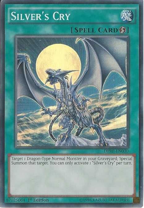Karta YUGIOH Silver's Cry HOLO
