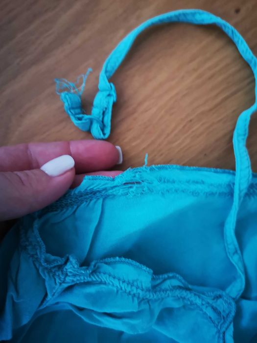 H&M turkusowy kombinezon 158 cm 12-13 lat