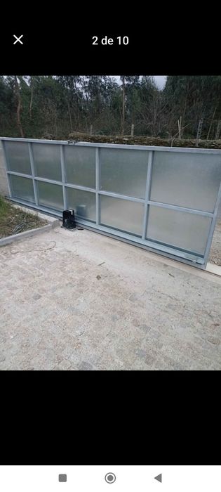 Portas seccionadas e automatismos.