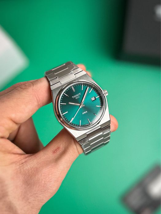 Tissot PRX 40mm Quartz Green Dial T137.410.11.091.00: 17 600 грн