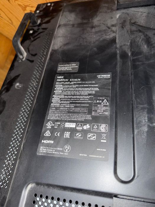 Monitor NEC X554UN 55 polegadas