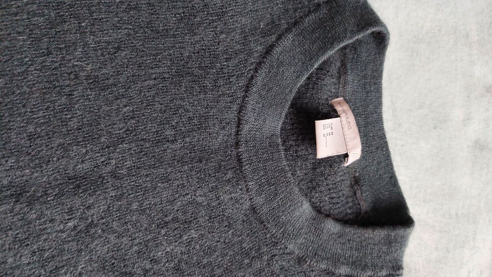 Sweter H&M r.38 ,moher i wełna ,ciepły