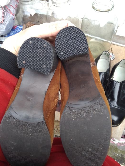 Сапожки женские тёплые высокие