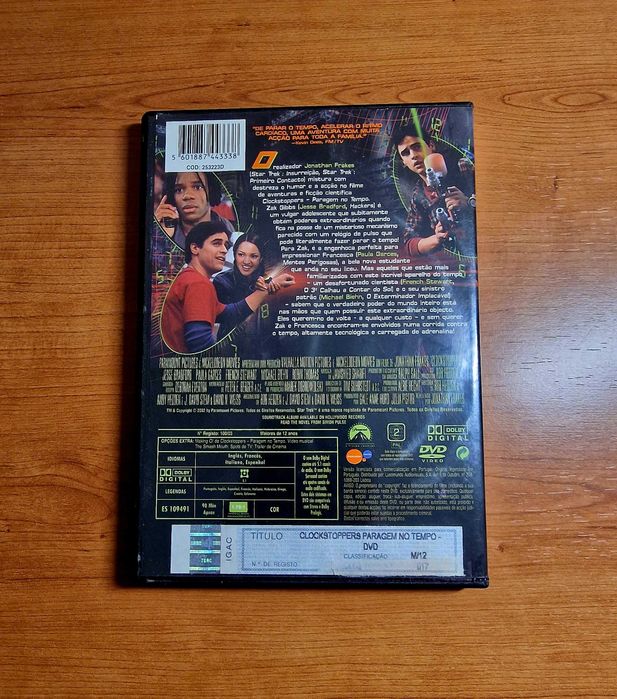 CLOCKSTOPPERS - Paragem no Tempo (Paula Garcés/Jesse Bradford)