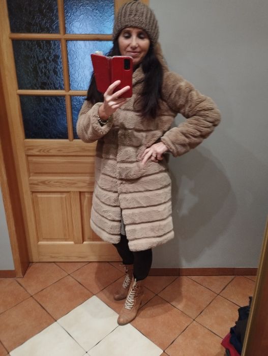 Futerko rozmiar 38 jasny brąz