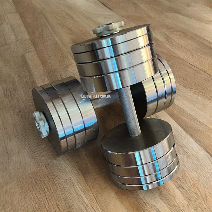 Гантелі металеві Розбірні 1/2шт по 6/10/16/20/30/40КГ гантели розборны