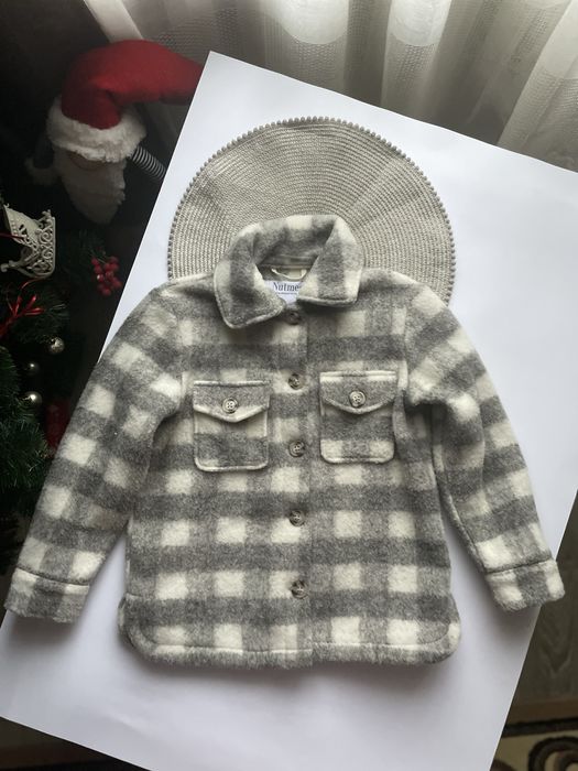 Рубашка пальто на девочку