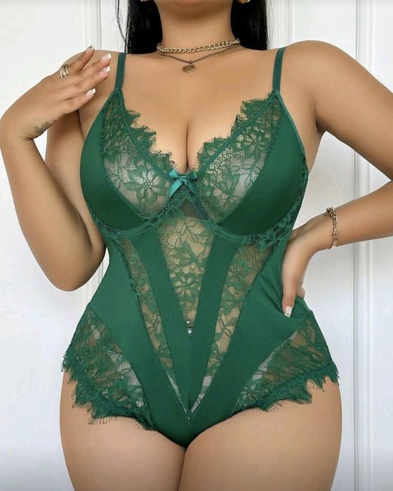 Seksownego Body Plus Size 3XL