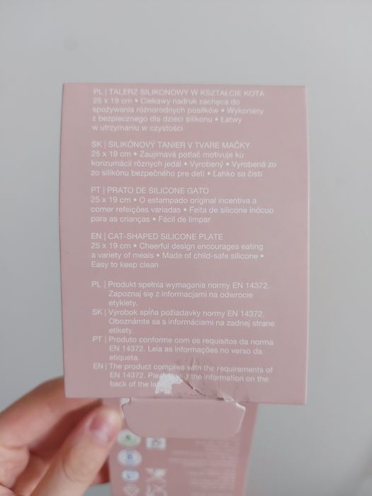 Talerzyk silikonowy dla dziecka - Smukee Kids