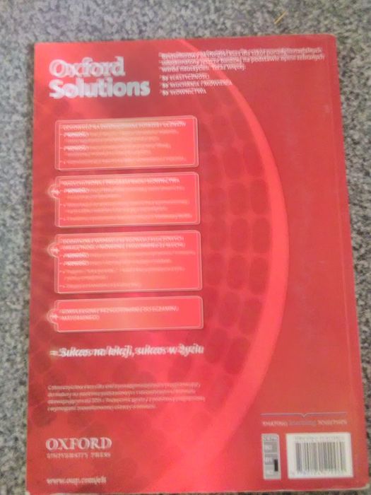 Podręcznik Oxford solutions