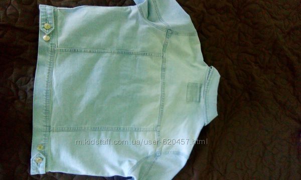 Джинсовая куртка Forever 21 размер S M