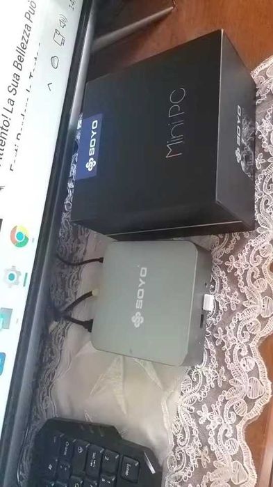 Mini PC SOYO Intel N95 • 8GB RAM • 256GB SSD • Windows 11 Pro • NOVO