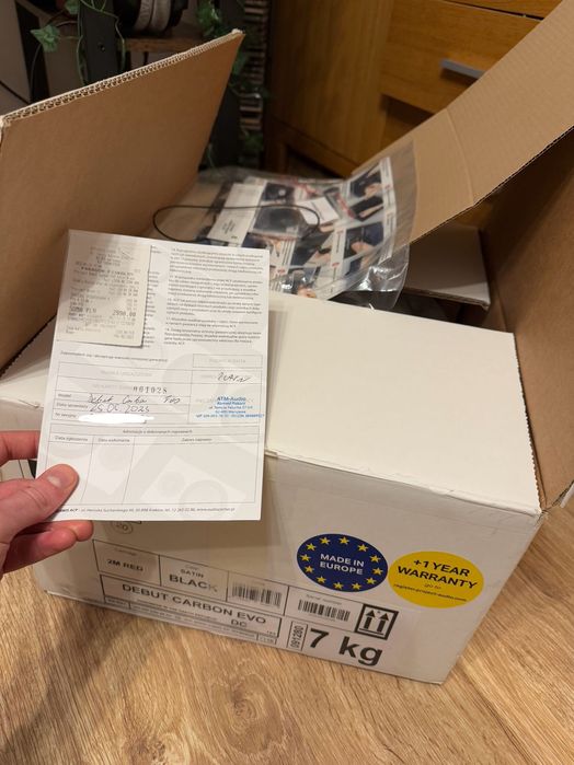 Zestaw audio gramofon Pro-Ject + Technics + kolumny Panasonic