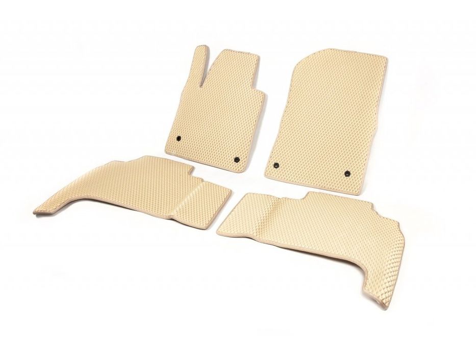 Toyota LC200 2008-2012 Коврики EVA (бежевые)