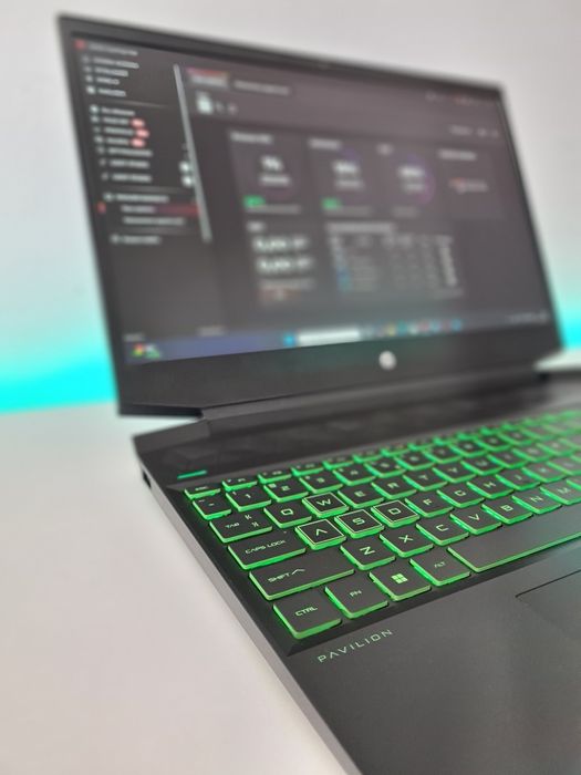 ‼️Gamingowe laptop HP RTX 3050 6-rdzeni 430 godzin‼️