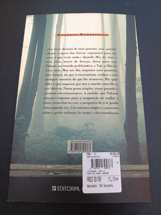 Livro "Contigo para Sempre", Takuji Ichikawa