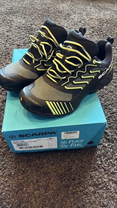 ténis trail Scarpa Ribelle Run XT GTX NOVOS 38 2/3