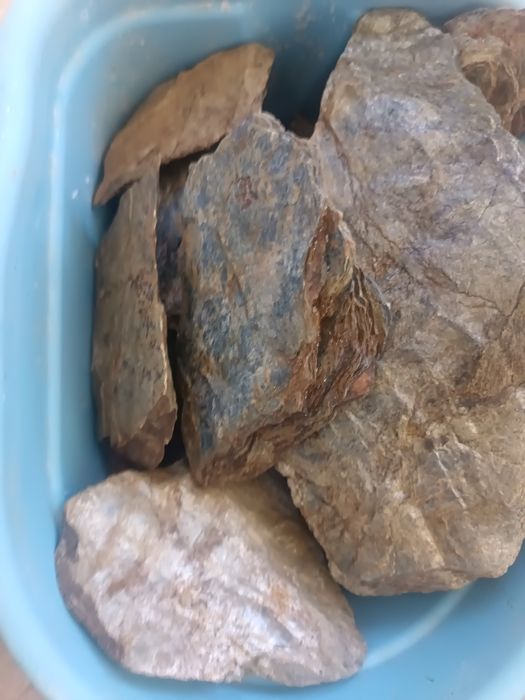 Pedras de aquário xisto e substrato