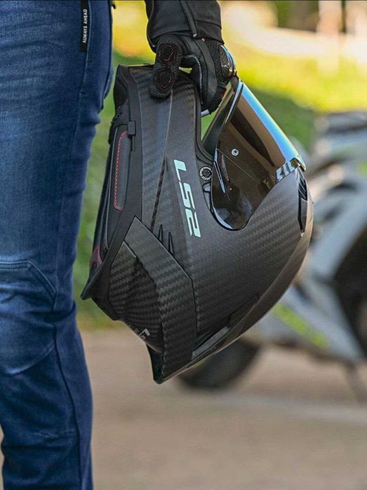 Мотошолом (інтеграл) мотошлем LS2 FF807 Dragon Matt Forged Carbon M