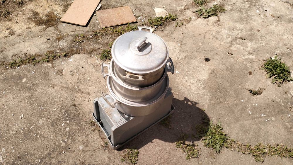 Conjunto panelas alumínio alba