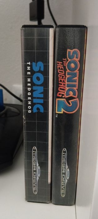 Sega mega drive com um comando + jogos