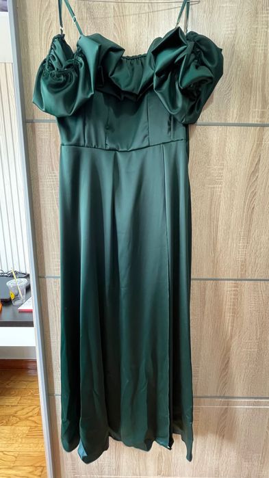 Vestido cerimónia verde