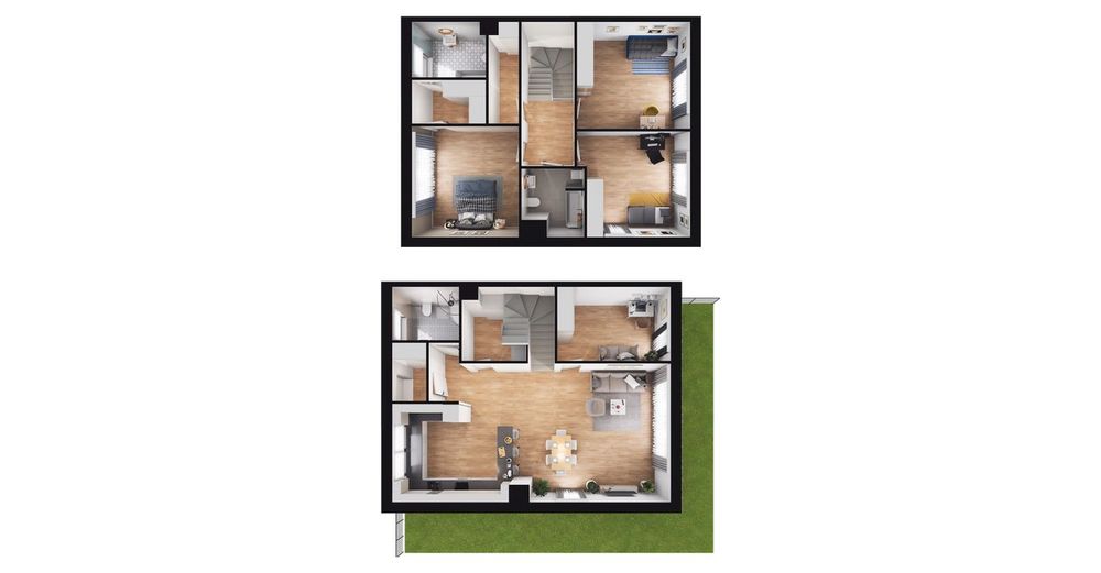 5-pokojowy dom 145m2 + ogródek Bez Pośredników