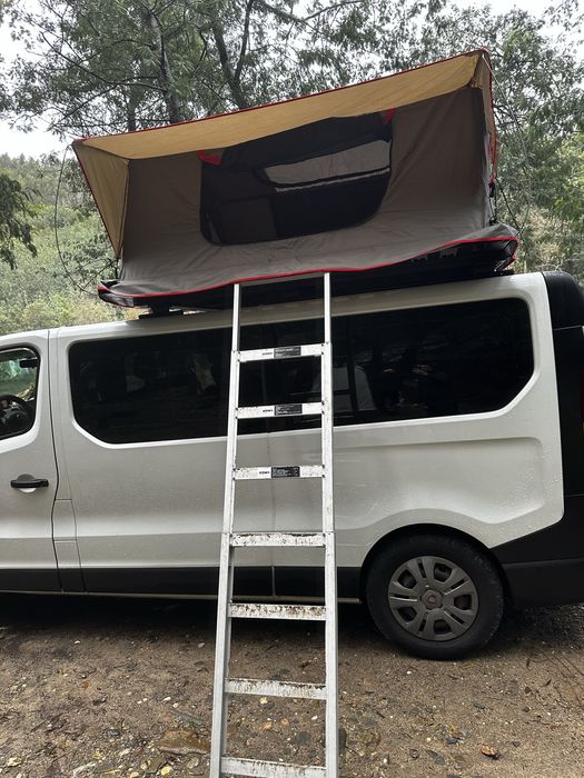 Tenda de tejadilho  4 pessoas