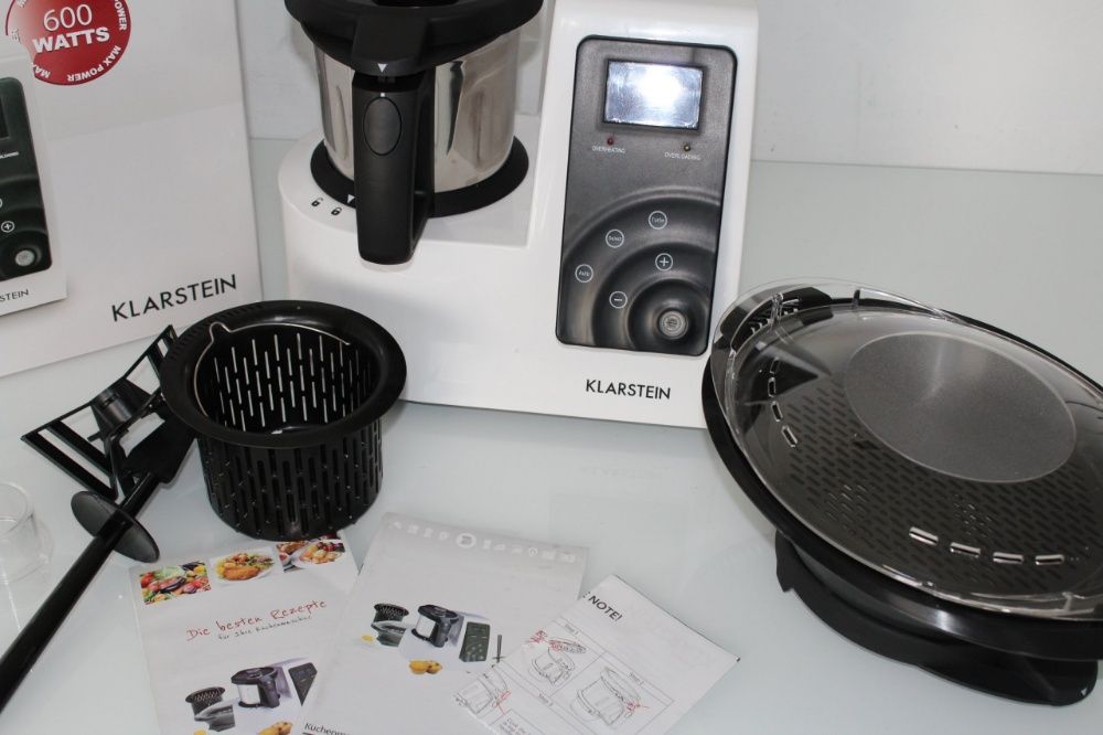 Wielofunkcyjny robot kuchenny 9w1 biały Klarstein