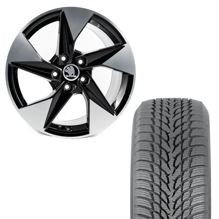 NOWE ORYGINALNE Felgi / Koła 17" - Skoda Octavia SuperB Karoq Kodiaq