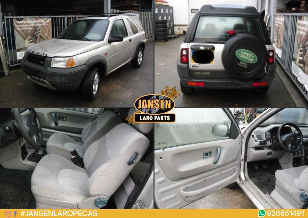 Land Rover Freelander 3 portas Tcie Peças Usadas