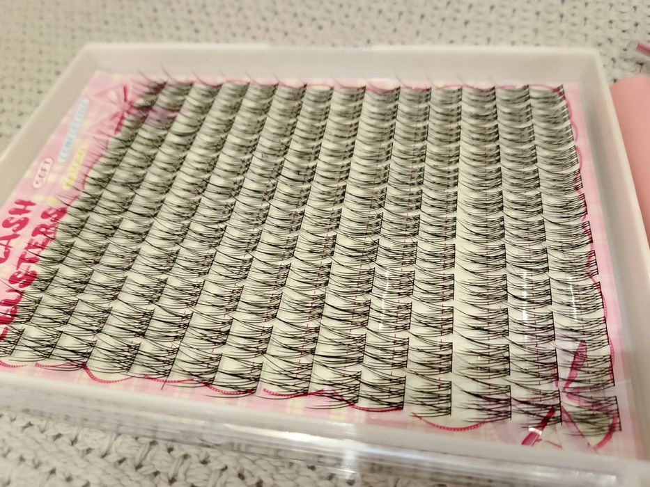 Rzęsy bondingowe kępki rzęs sztuczne rzęsy doklejane