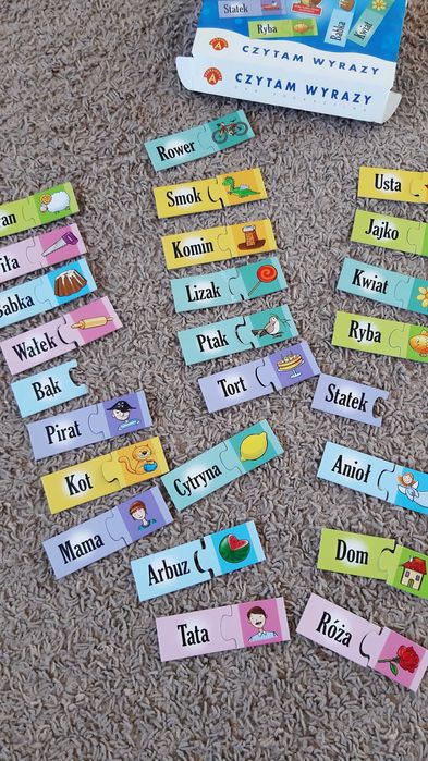 Gra edukacyjna "Czytam wyrazy" wyd. Alexander