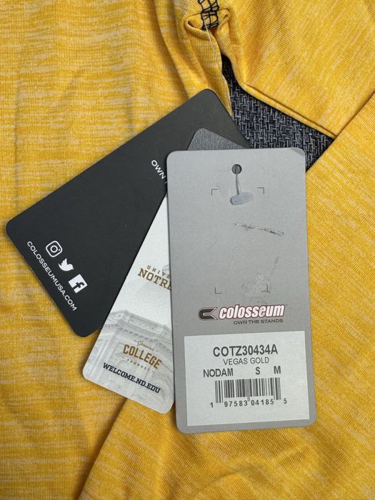 Жіночий топ Colosseum Gold Notre Dame Fighting Irish Bikram