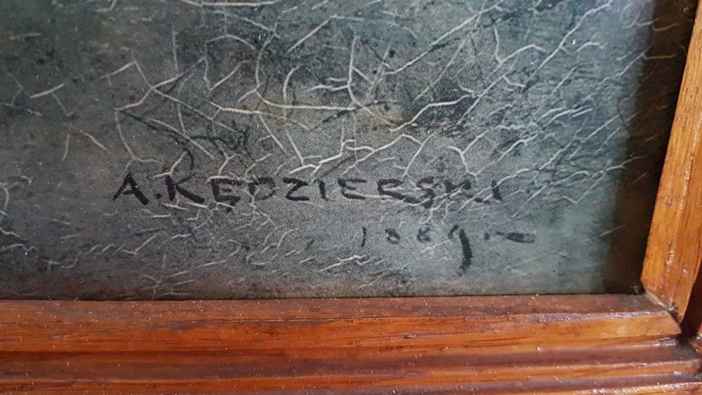 Obraz Pieczenie ziemniaków