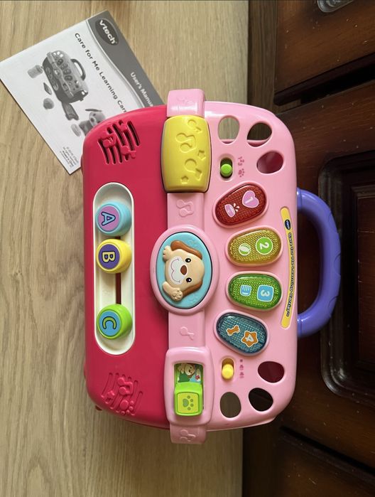 Интерактивная музыкальная игрушка Vtech собака в переноске, как новая
