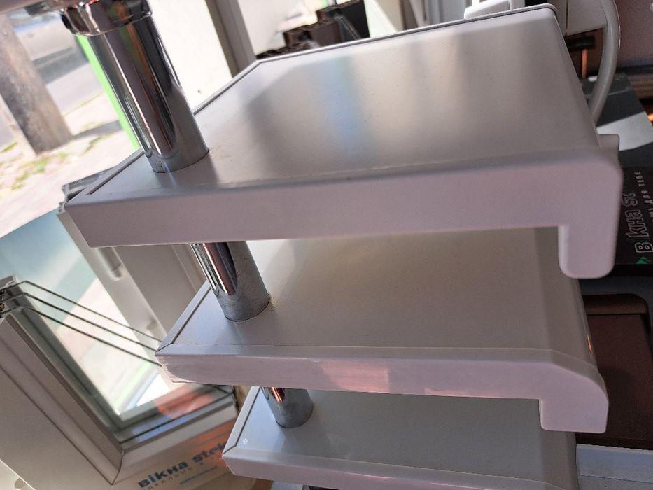 Підвіконник новий SOFT квадрат  3 метровий, матовий