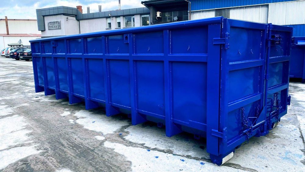 Kontener hakowy KP 24 standard na duży hak na odpady