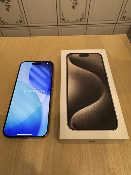 Смартфон Apple iPhone 15 Pro 256GB Natural Titanium MTUF3J/A