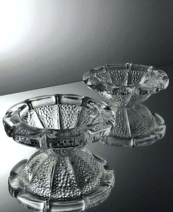 Подсвечник підсвічник хрусталь кришталь старинное стекло подарок декор