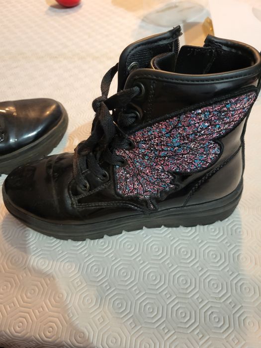 Botas menina skechers 34