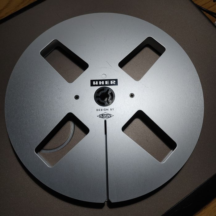 Uher 18cm szpula aluminiowa magnetofon szpulowy